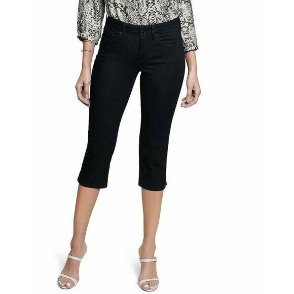 NYDJ Cool Embrace Skinny Crop with Side Slits - Nautilus Nautilus.Petite 8 - Picture 1 of 2